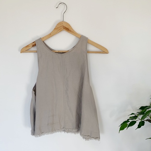ARITZIA Wilfred Linen Top